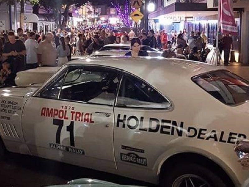 Ipswich Brisbane Street Park and Pose Rally Monaro