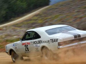 Rally Monaro in KCF Rallysport Winter Stages QLD