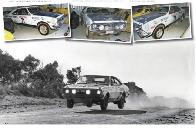 Shed Find Rally Monaro with 200 Events History