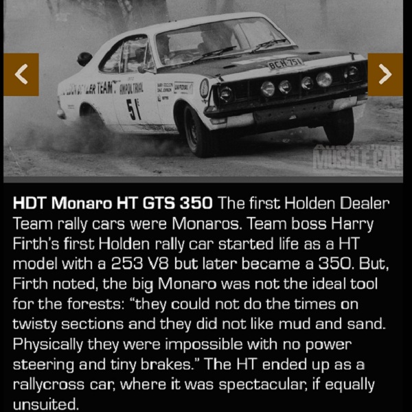The First HDT Rally Cars Muscle Car Magazine