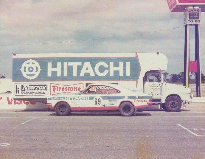 Rex Monahan Rallycross Monaro Hitachi