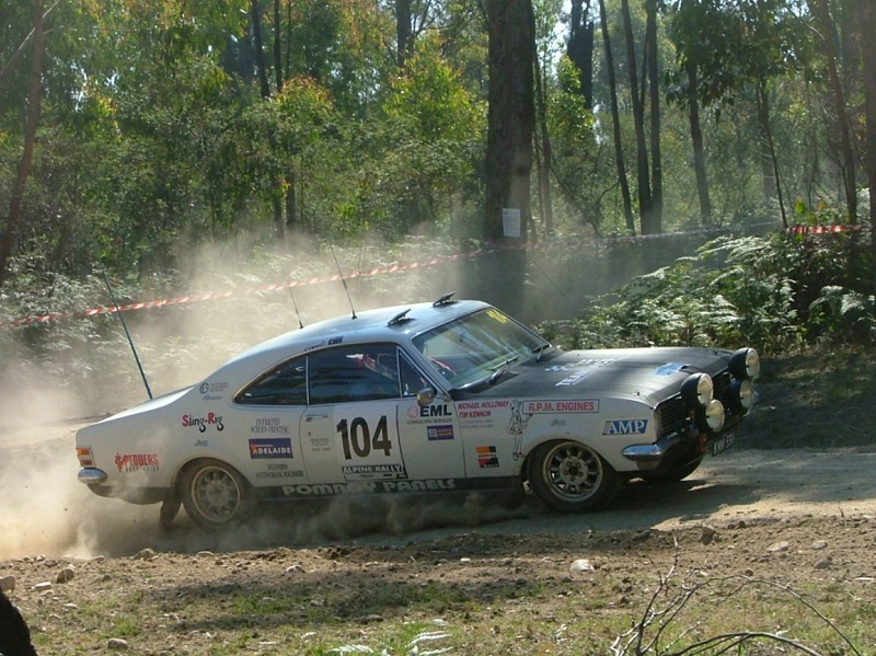 Michael Molloway Rally Monaro Apline Rally 6cl